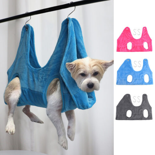 Breathable Pet Dog Cat Grooming Hammock Harness